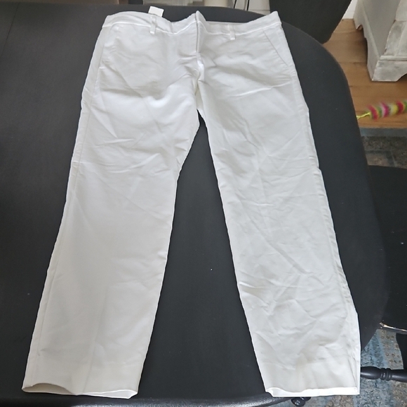 Joe Fresh Pants - Joe Fresh White Slim Fit Pants Size 8
